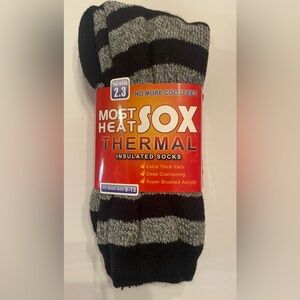Most Heat Sox Thermal Insulated Socks Adult Unisex Fit Shoe‎ Size 9 - 13